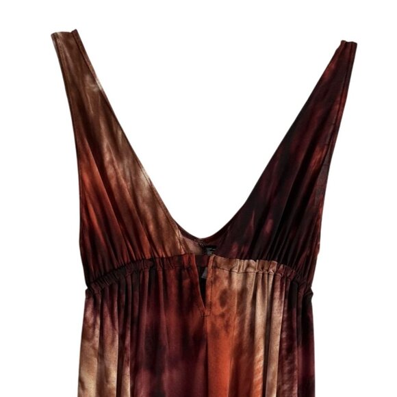 Donutz Inc Tie-Dye Sleeveless Dress Retro Y2K Fairy Grunge Empire Small Vintage - Picture 2 of 6